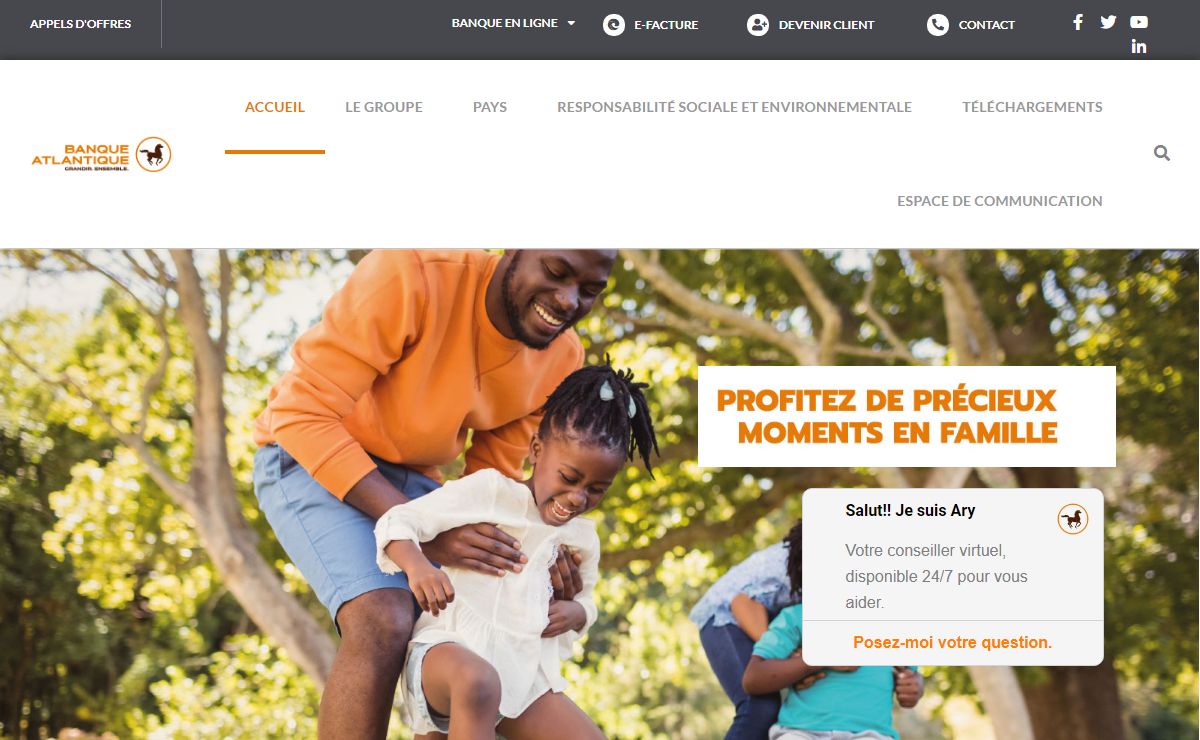 Banque Atlantique | Grandir Ensemble