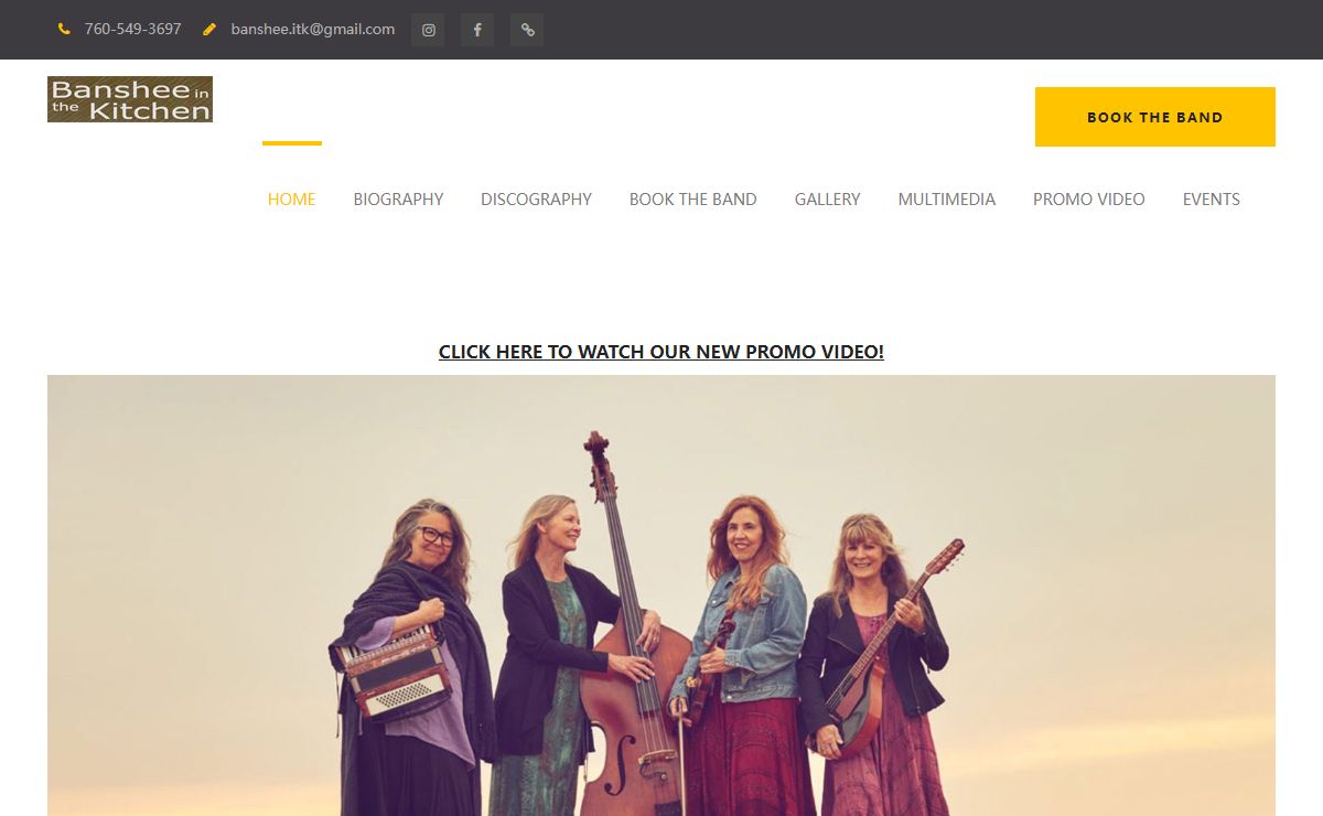 Banshee in the Kitchen – Live Music!