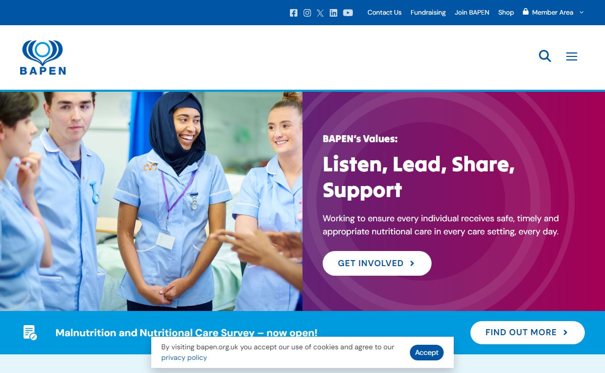 Malnutrition and Nutritional Care in the UK | BAPEN