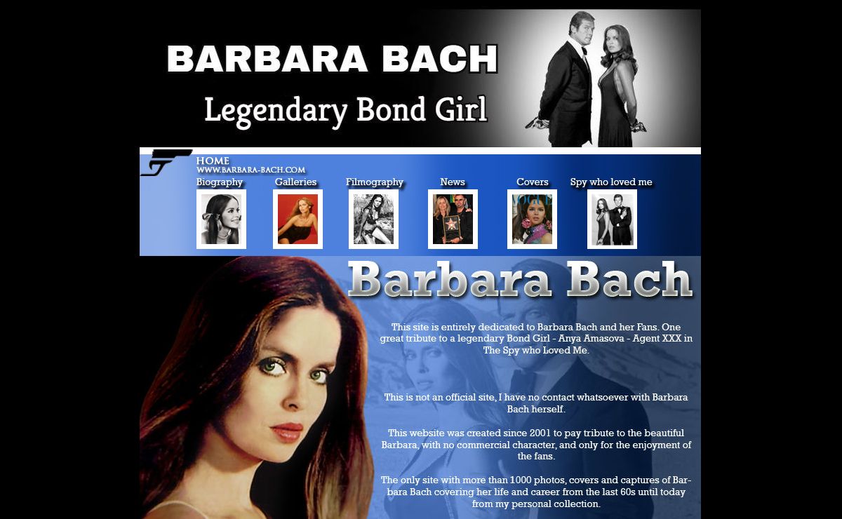 Barbara Bach, the Bond Girl Icon