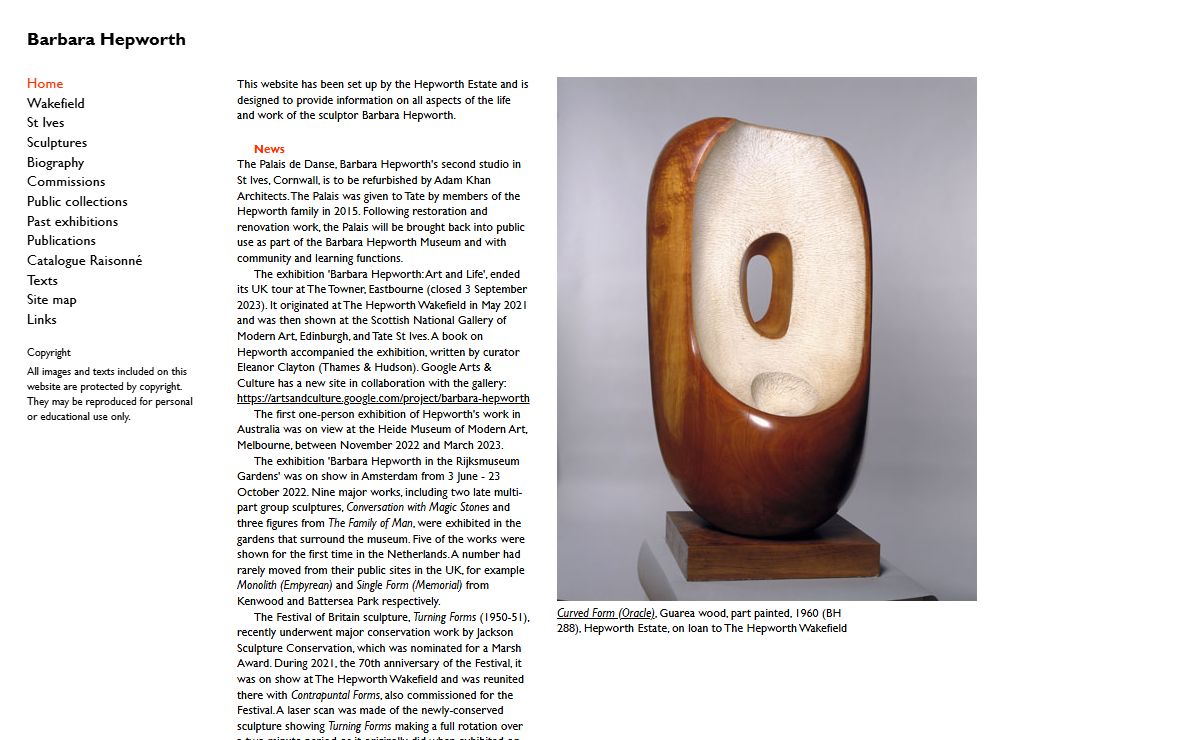 Home | Barbara Hepworth