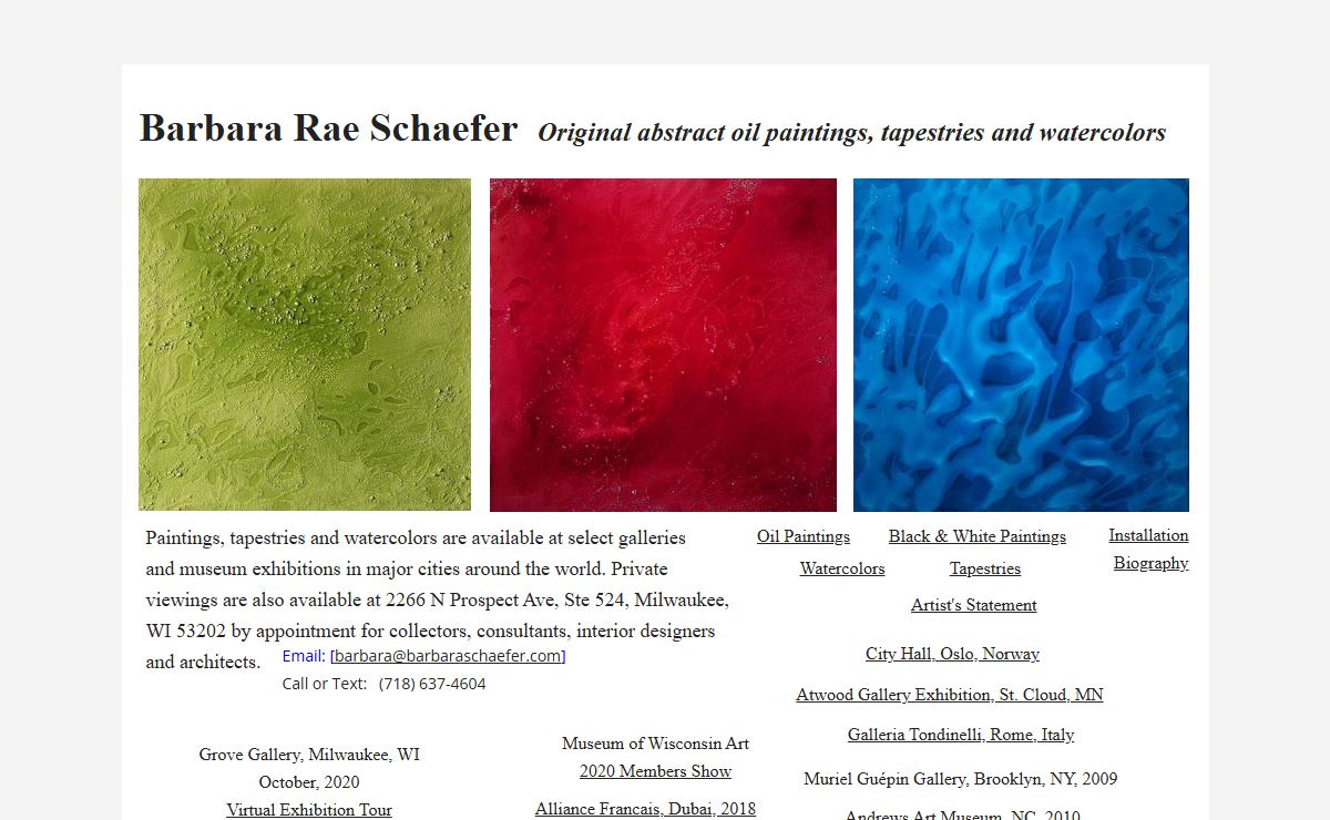Fine Art - Barbara Schaefer Fine Art