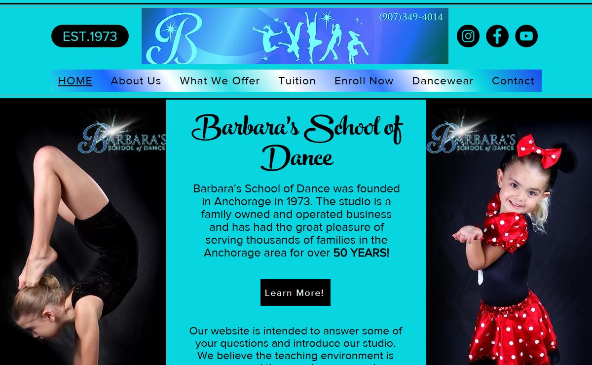 Barbara's School of Dance | Anchorage Dance Studio | Dance Lessons in Alaska