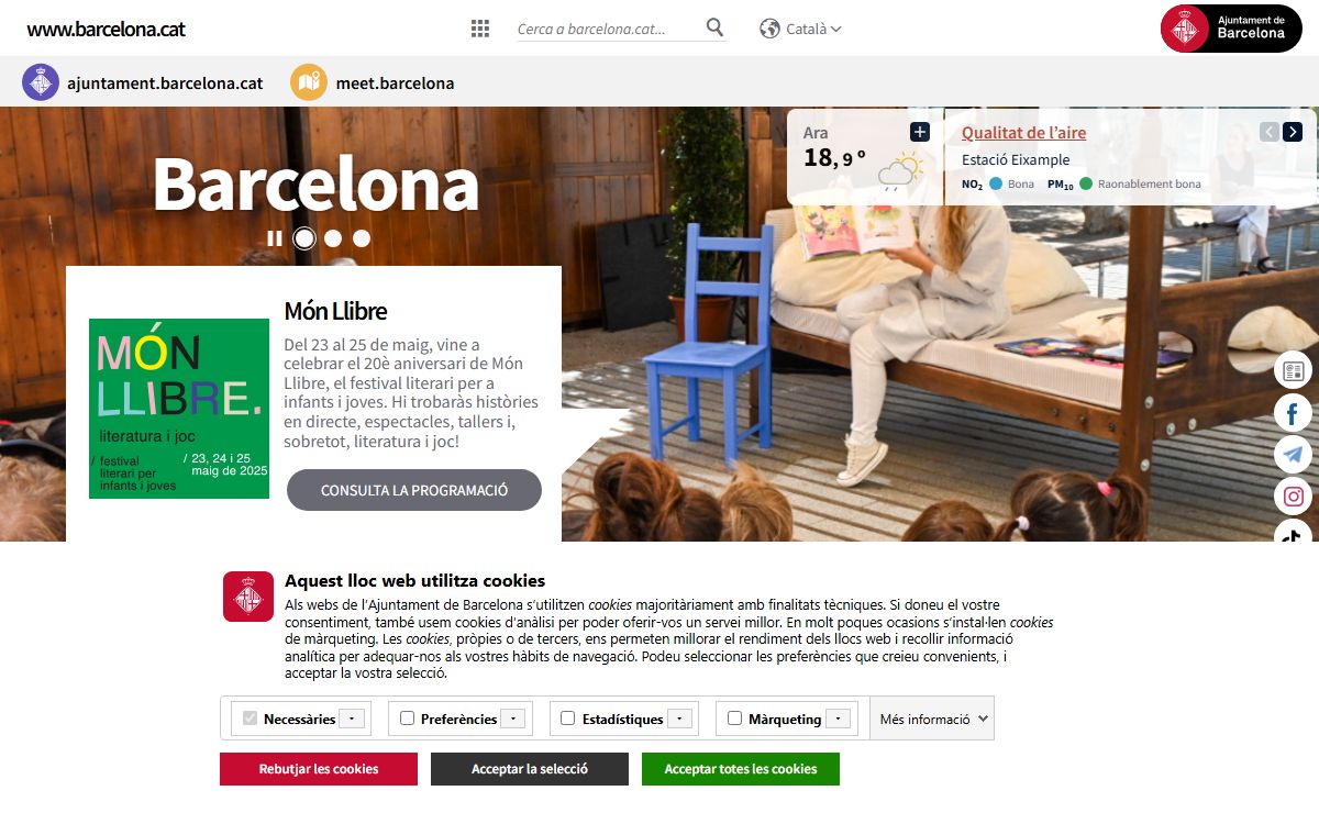 El web de la ciutat de Barcelona | Ajuntament de Barcelona