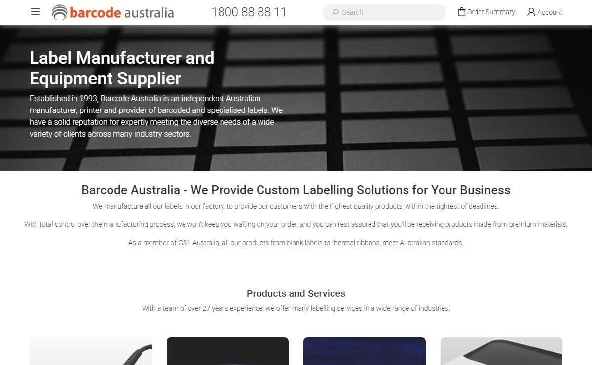 Barcode Australia | Label Manufacturer | Equipment Supplier