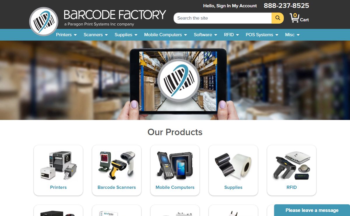 Barcode Factory: Barcode Printers, Scanners, Mobile Computers, RFID Experts