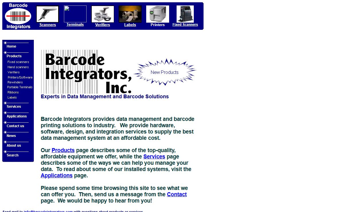 Barcode Integrators, Inc - Experts in Data Management and Barcode Solutions