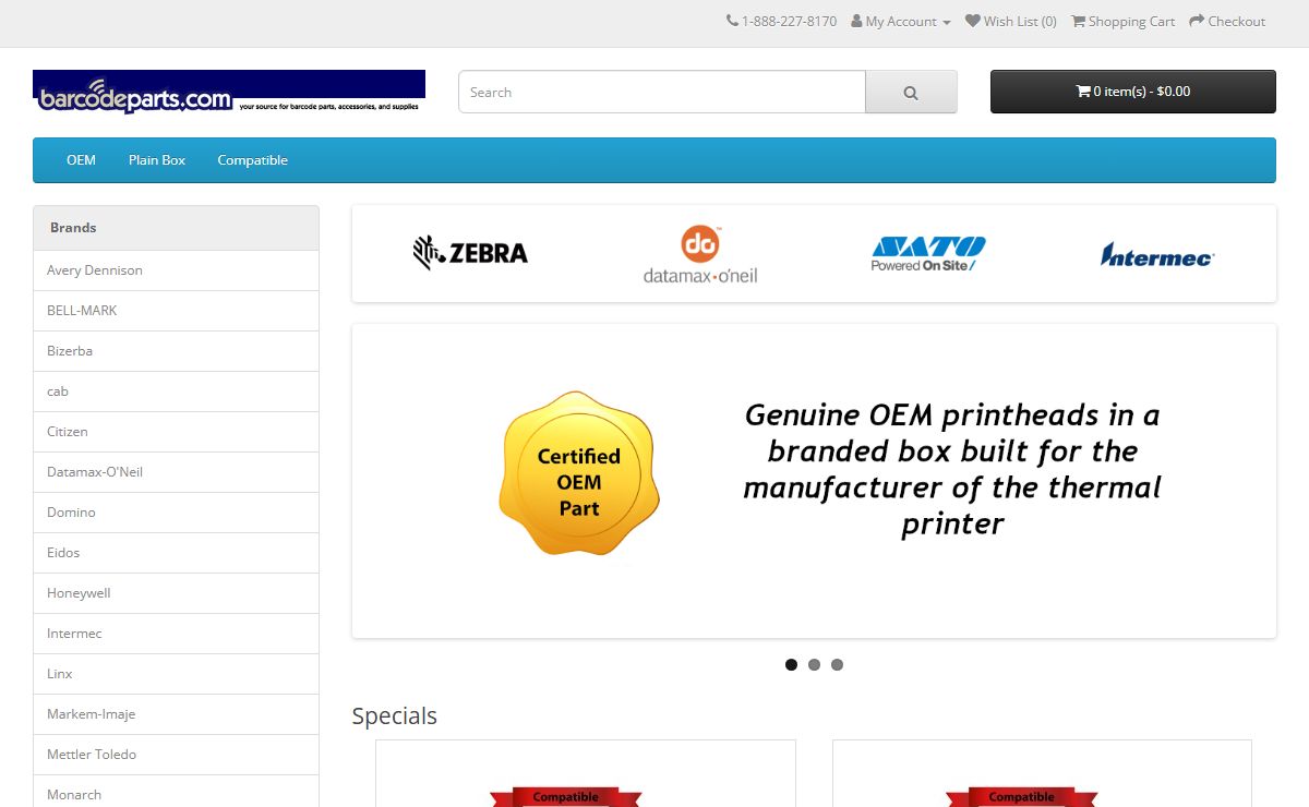 BarcodeParts.com
