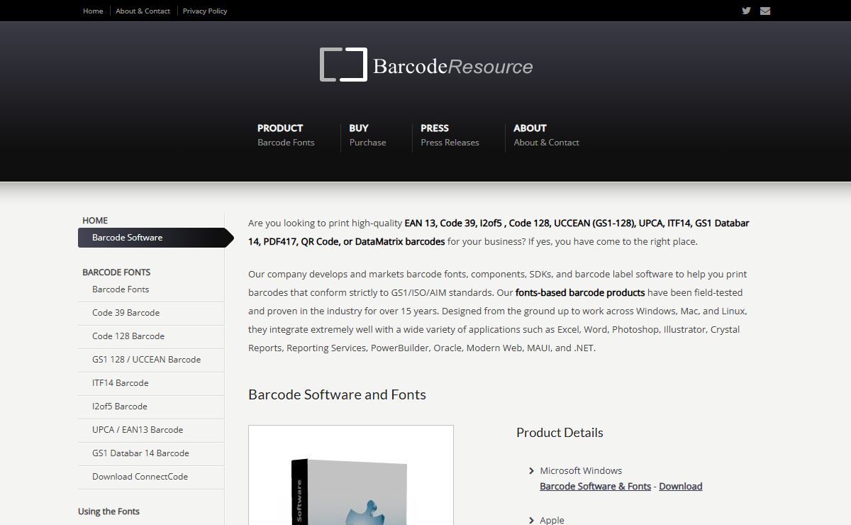 Barcode Label Software - Barcode Resource