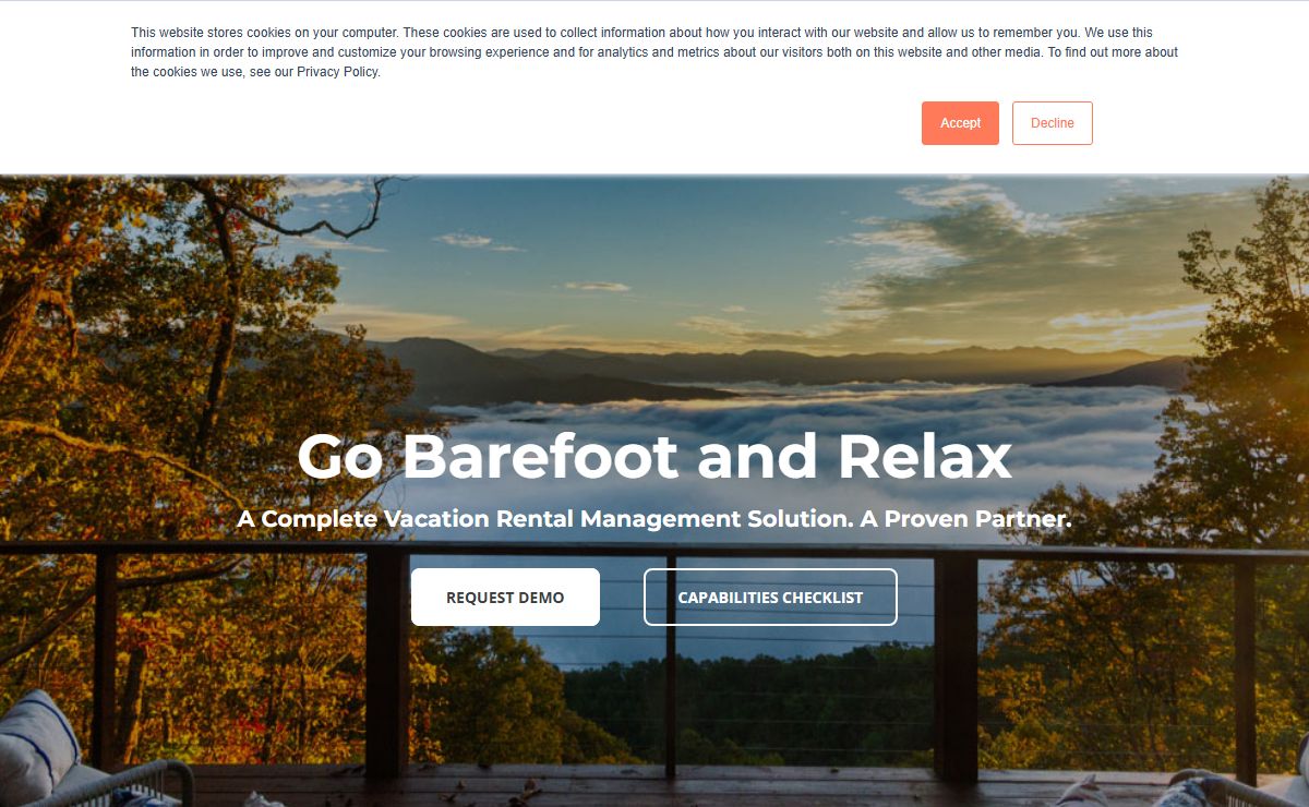 Book More Guests, Easier - with Barefoot | Barefoot Vacation Rental Software
