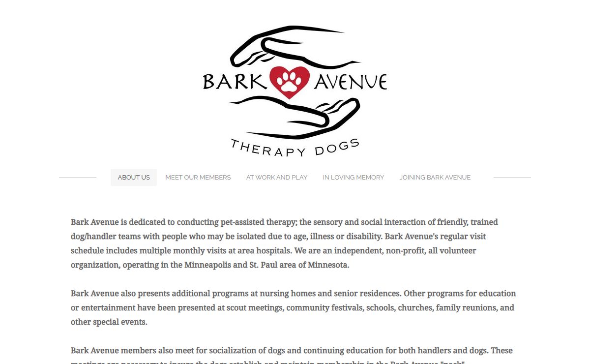         Bark Avenue On Parade - About Us