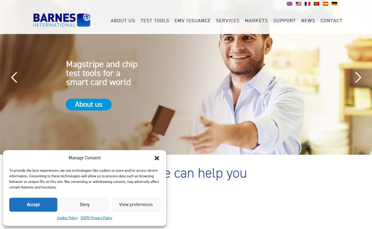 EMV Test Tools & Magnetic Stripe Analysers | Barnes International