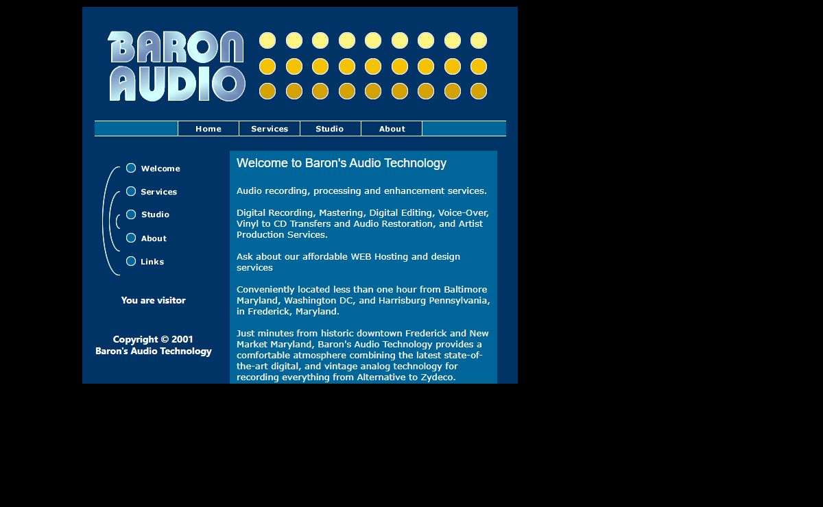 Baron Audio Technology - Recording and Production Services