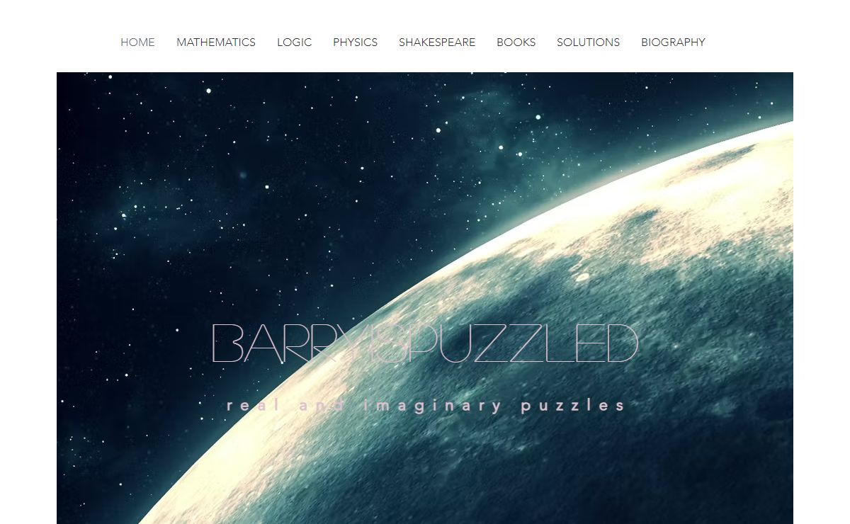 Puzzles | Barryispuzzled