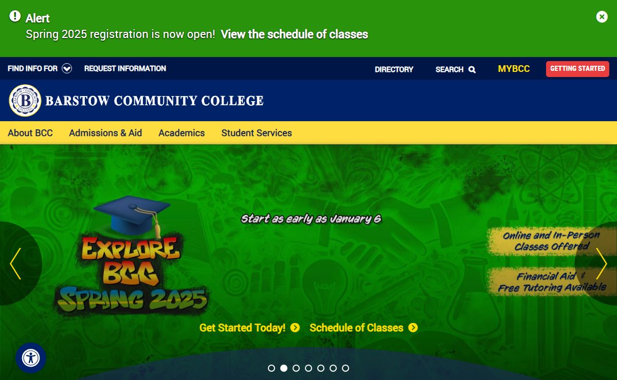 Home | Barstow Community College