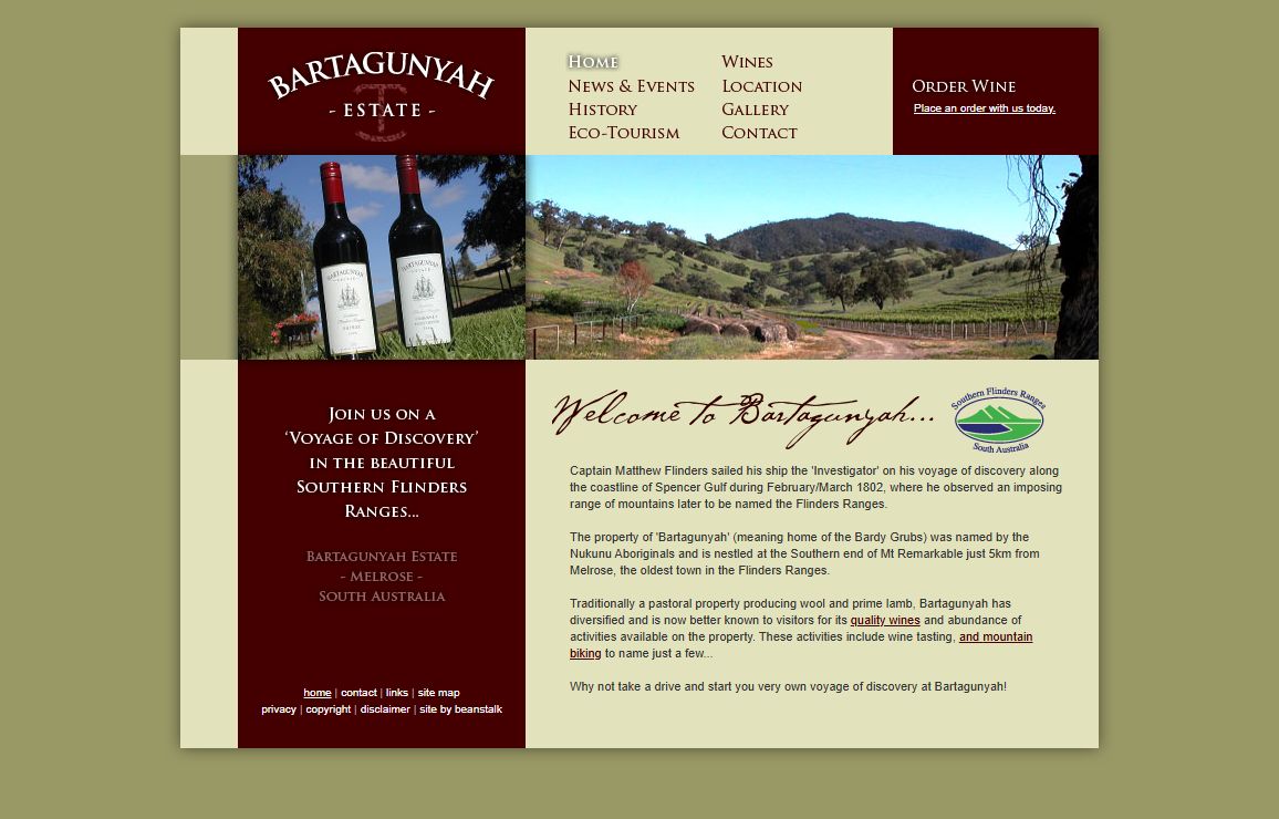 Bartagunyah Estate - Melrose - South Australia