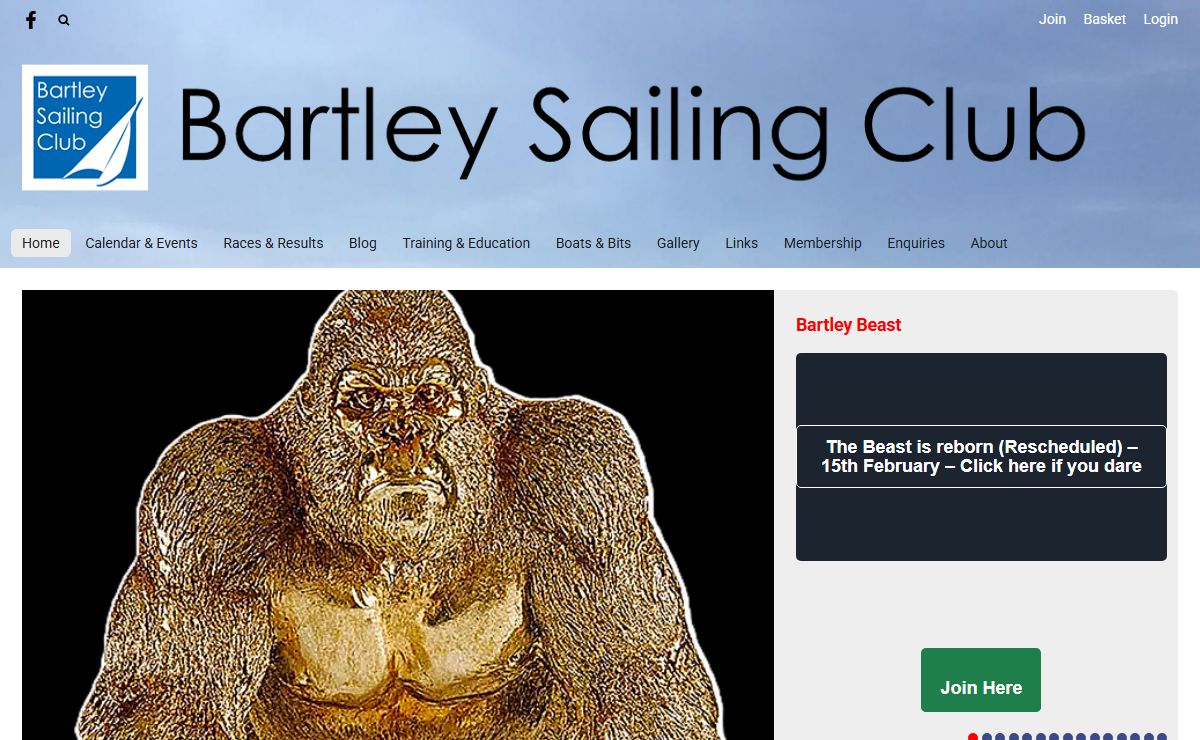 Home : Bartley Sailing Club