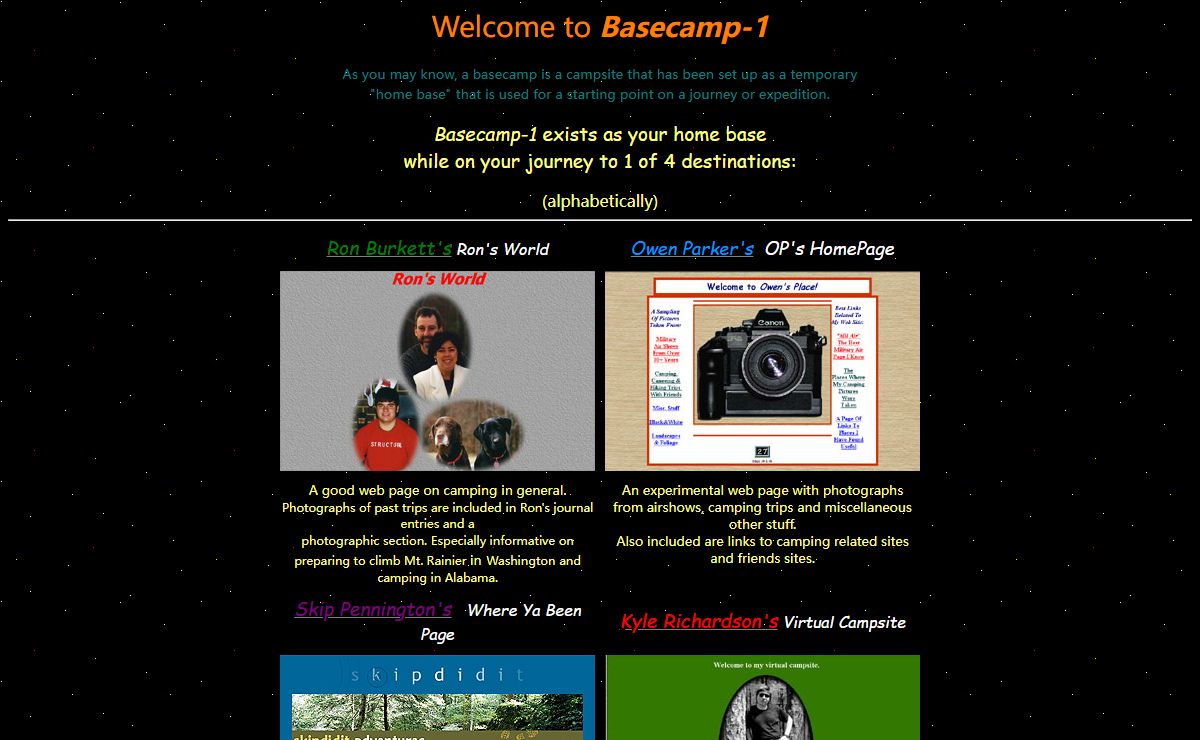 Welcome to Basecamp-1