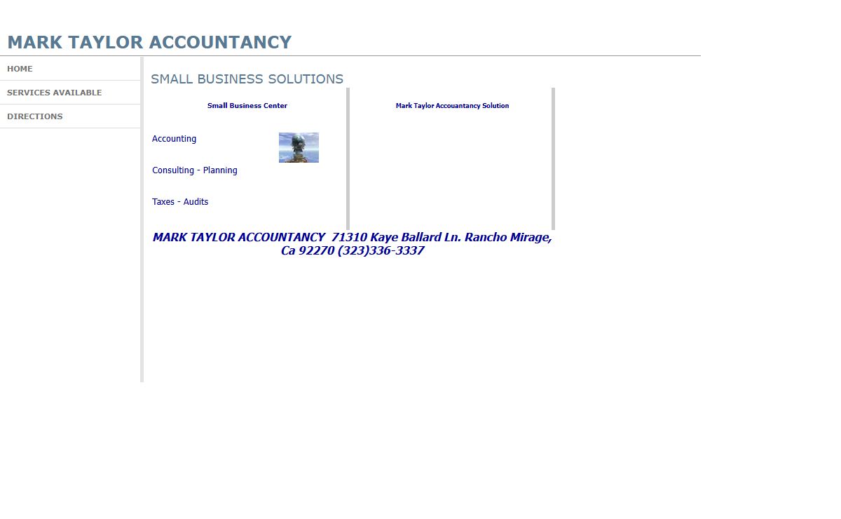 MARK TAYLOR ACCOUNTANCY