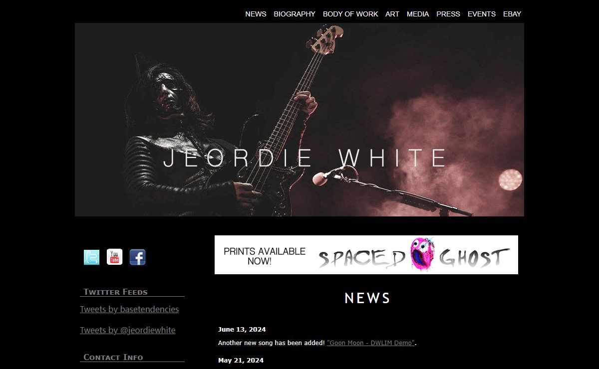 Jeordie White | News