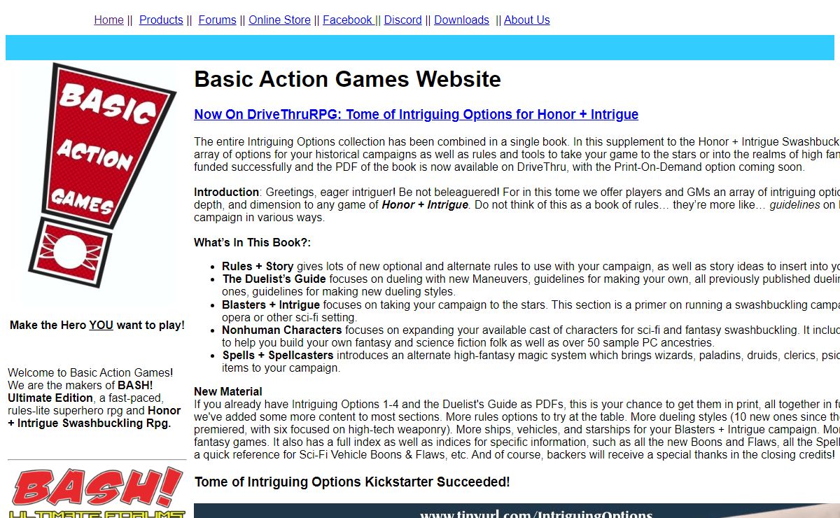 BASH Official Site