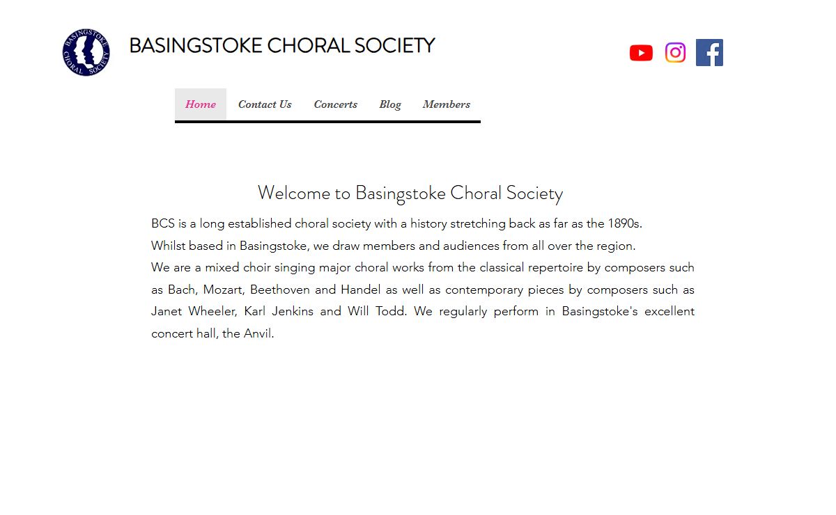 Choir | Basingstoke Choral Society