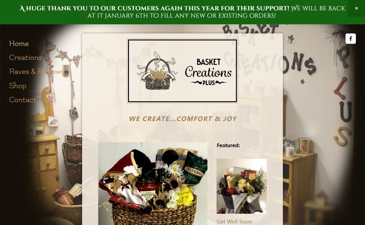 Basket Creations Plus │ Gift Baskets From Casper, WYHome
