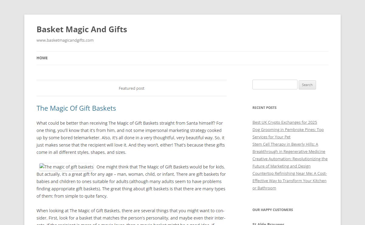 Basket Magic And Gifts | www.basketmagicandgifts.com
