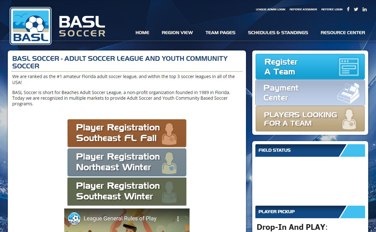 BASL | BASL Soccer - Adult Soccer League and Youth Community Soccer