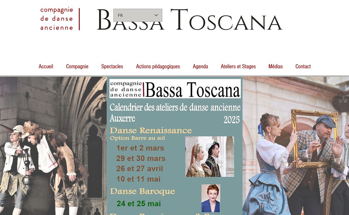 Cie Bassa Toscana, danse et musique Renaissance au Baroque