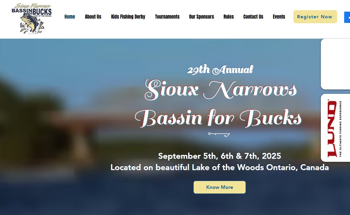 Bassin for Bucks | Fishing Tournament in Sioux narrows, Ontario, Canada | Kids Fishing Derby