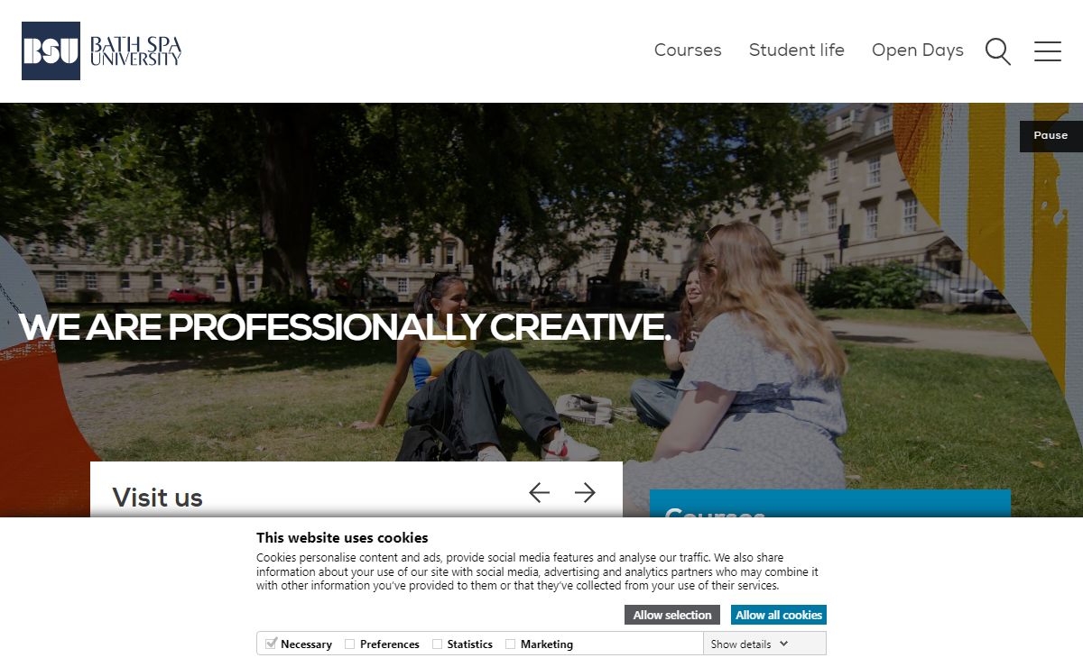 Home – Bath Spa University