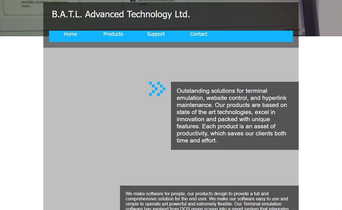 Terminal emulator software - From B.A.T.L Advanced Technology