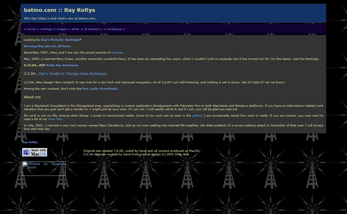 batmo.com :: Ray Koltys