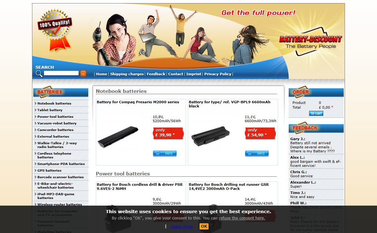 Battery Discount.com: Get the full power for rechargable batteries