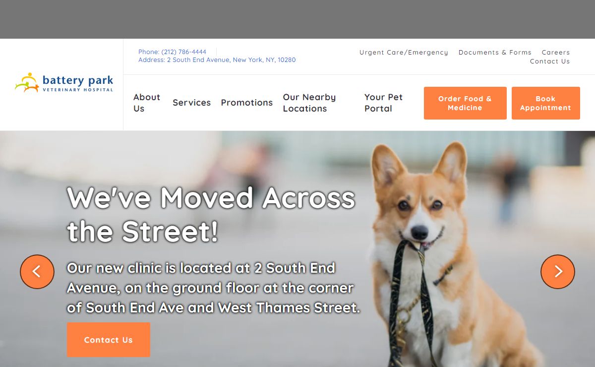 Veterinary Care in New York, NY | Battery Park Veterinary Hospital