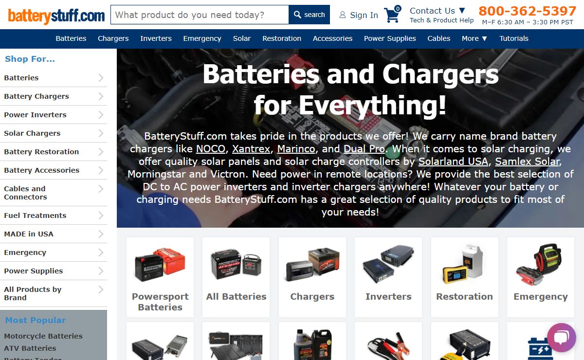 Battery Store | Low Cost Batteries & More | Battery Stuff