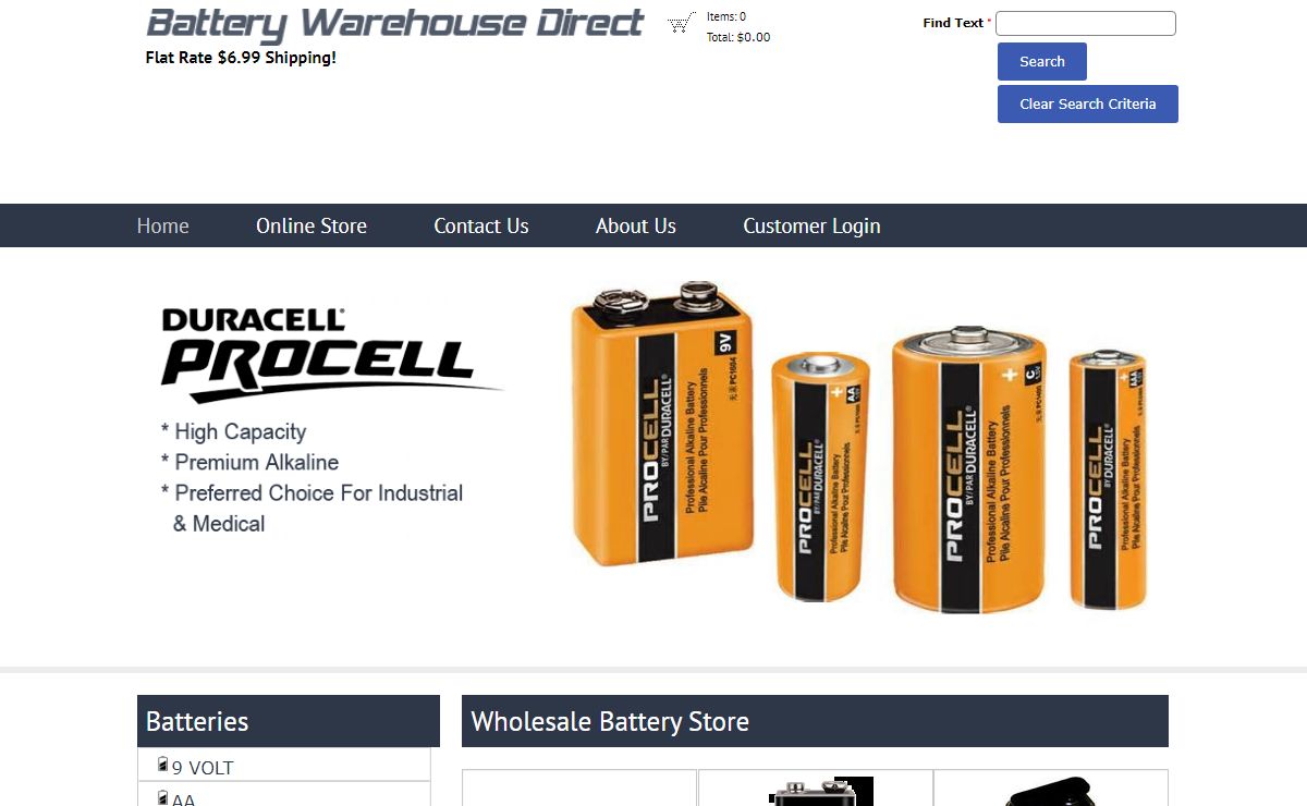 Best Price AA, AAA, C, D & 9 Volt Wholesale Batteries, Bulk Batteries, Cheapest Batteries Alkaline & Lithium
