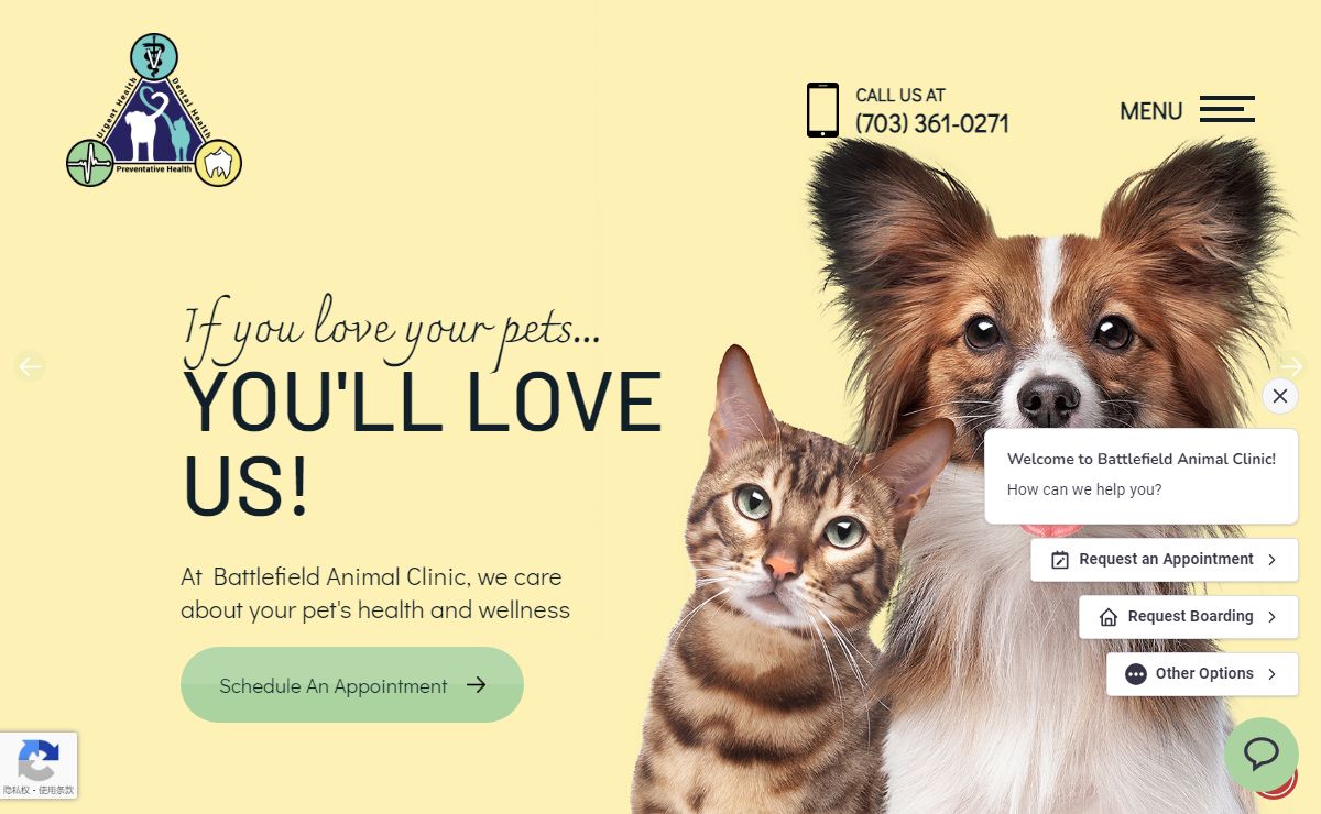 Best Vet in Manassas, VA | Battlefield Animal Clinic
