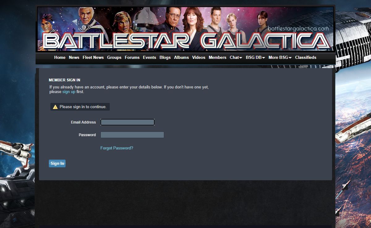 Sign-in Required - Battlestar Galactica.com Leading the BSG Universe