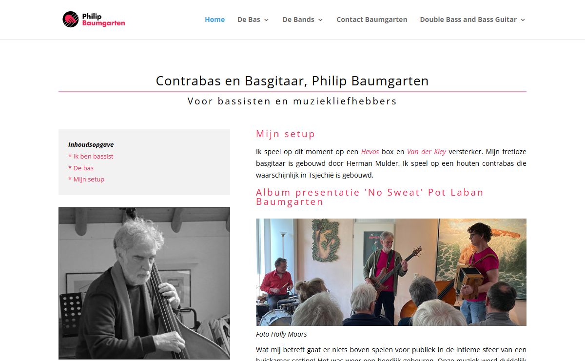 Contrabas En Basgitaar: 10 Pagina's Over De Bas