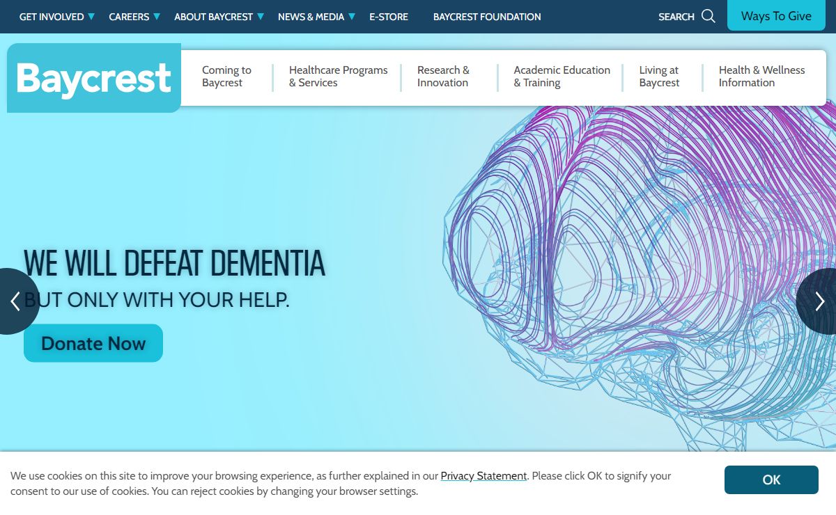 Baycrest Centre - Home Page