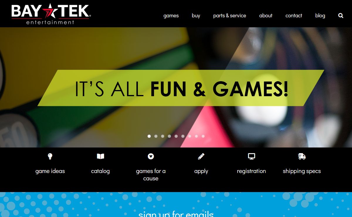 HOME - Bay Tek Entertainment