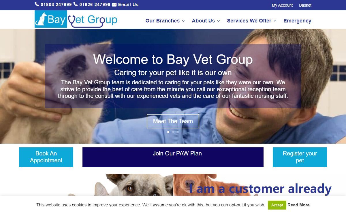 Bay Vet Group - Pet Vets in Dawlish,Teignmouth,Torquay, Paignton, Torbay