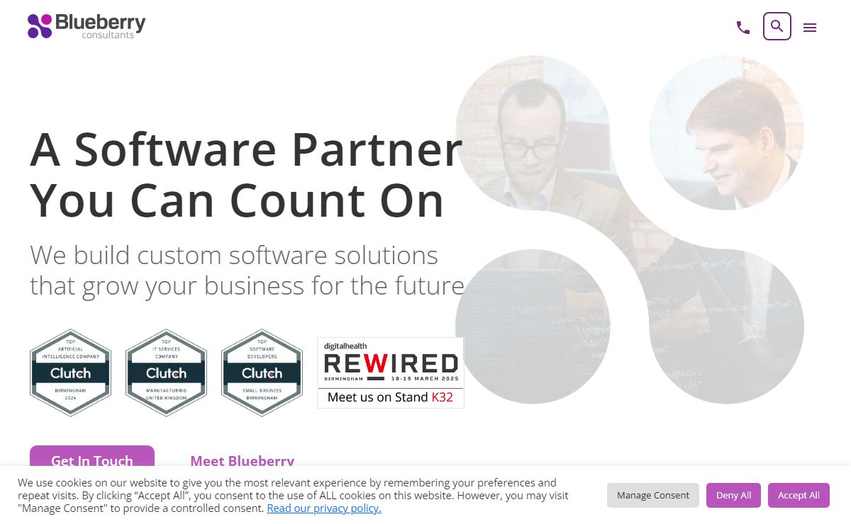Custom Software Development | UK Software Development | Blueberry
