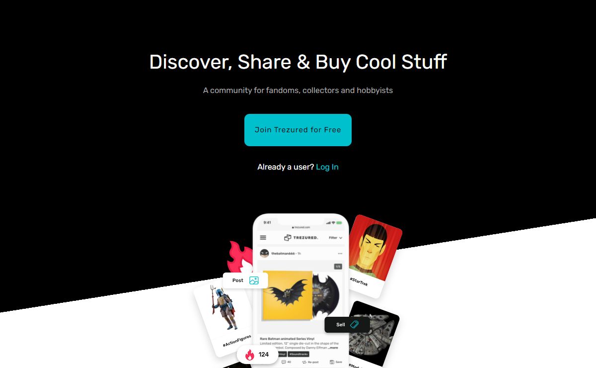 Discover cool stuff - Trezured