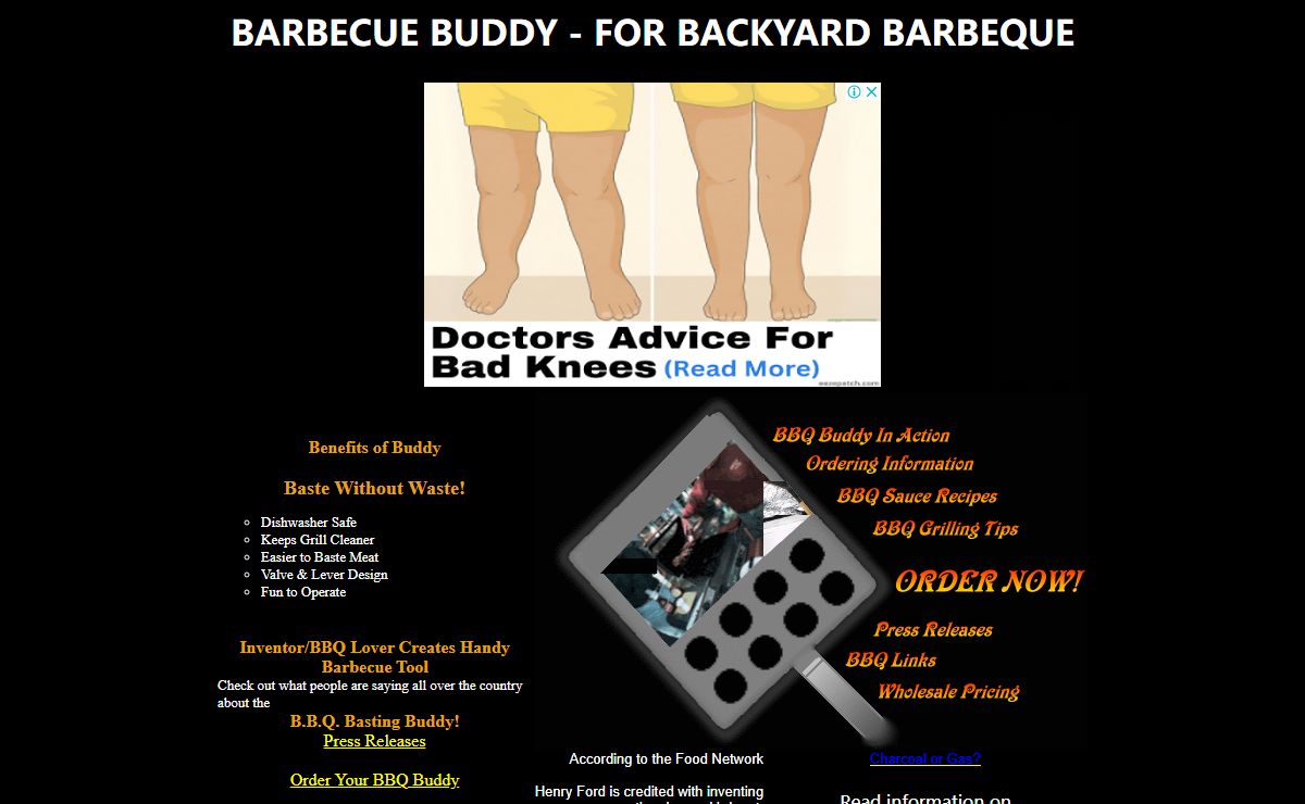 Barbecue Buddy for Your BBQ Grill