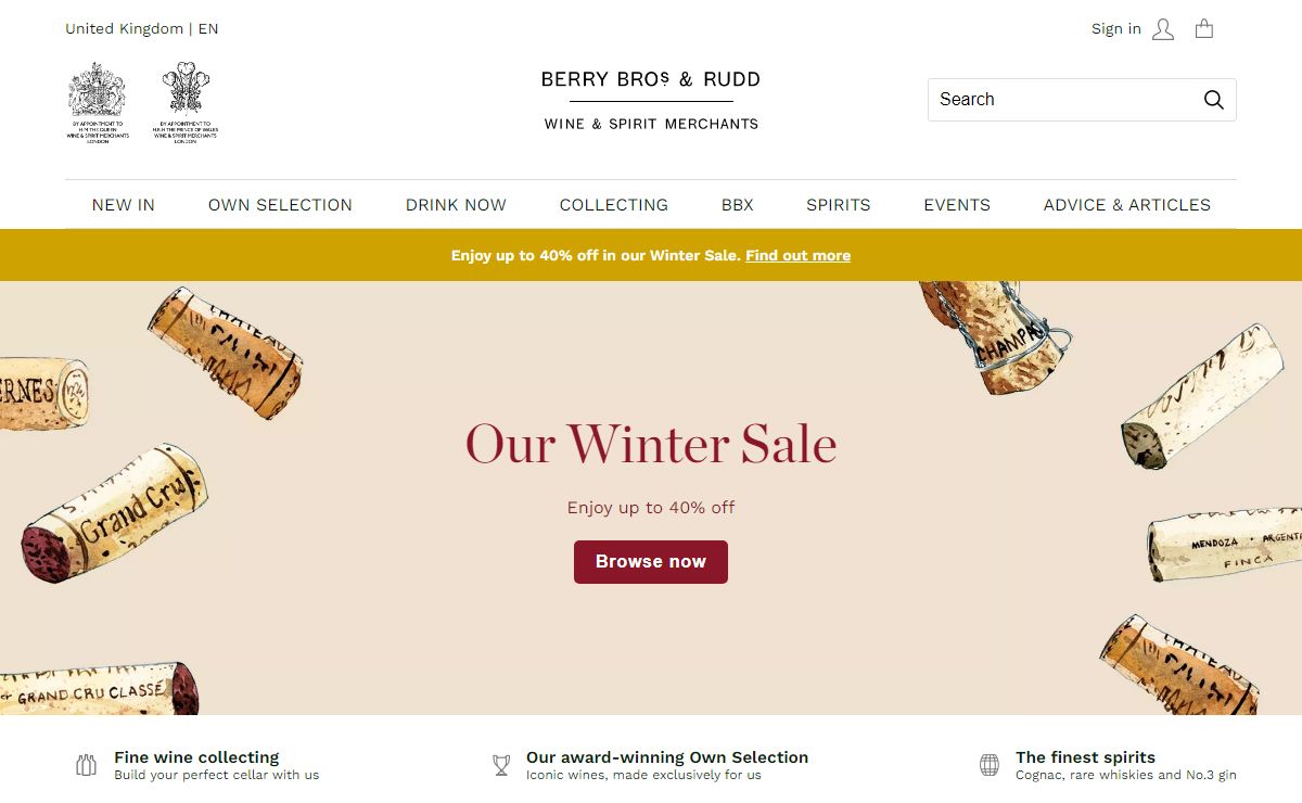 Berry Bros. & Rudd | Award Winning Fine Wine & Spirits