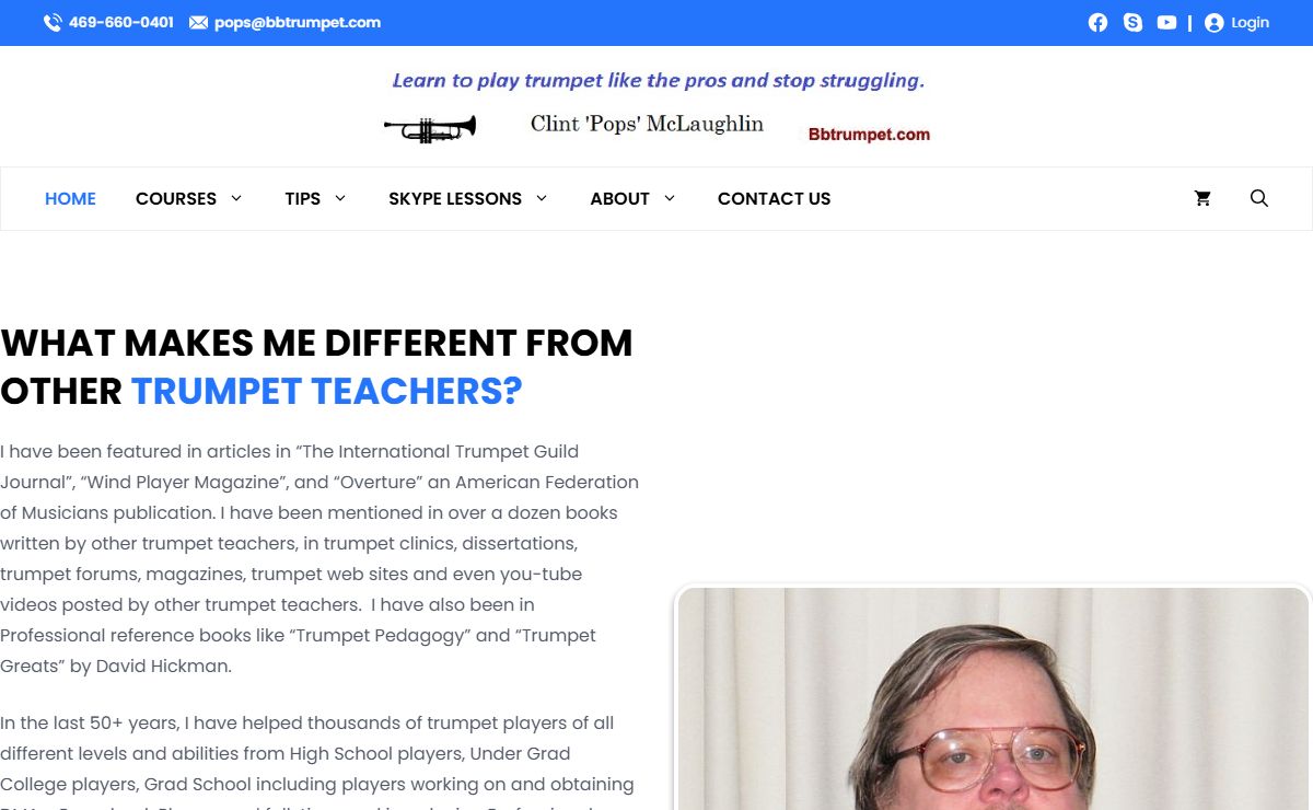 Trumpet Lessons Online - BBTrumpet