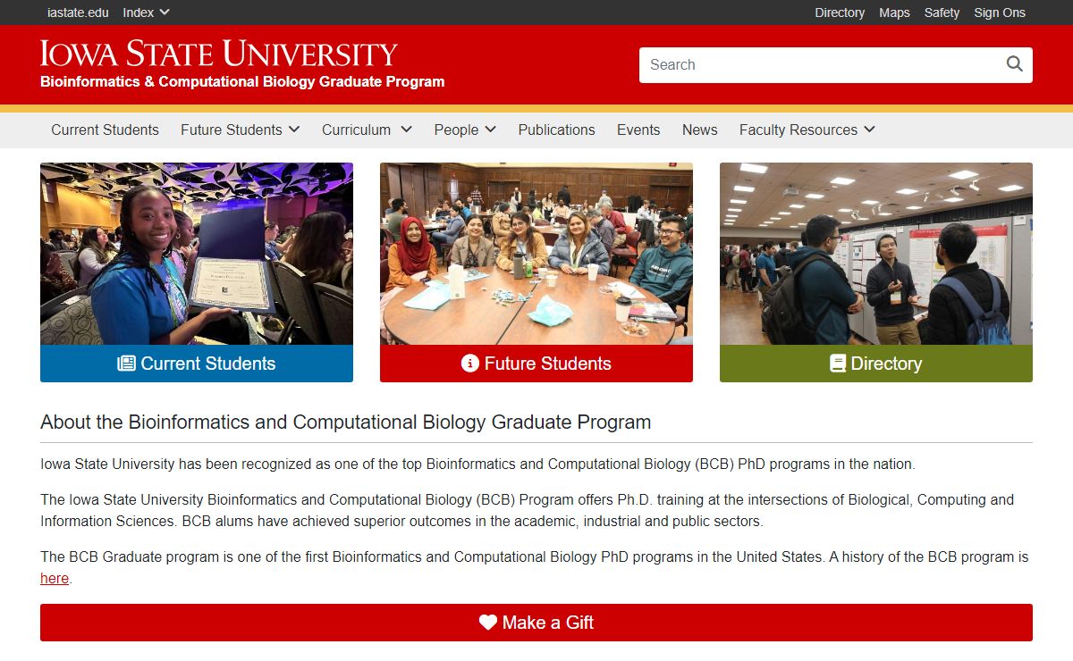 Bioinformatics & Computational Biology Graduate Program